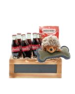 Happy Wags Dog Gift Basket, dog gift baskets, gourmet gifts, gifts, dog toy