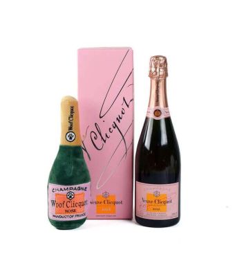 Champagne For Two Dog Gift Basket