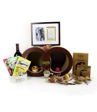 Kitty’s Paradise Gift Set With Wine