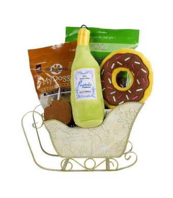 The Sweet Dog Treats Gift Basket