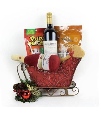 Wine For You & Your Pooch Gift Basket