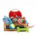 Complete Dog Toy Gift Basket, dog gift baskets, dog gifts, gifts, dog toys