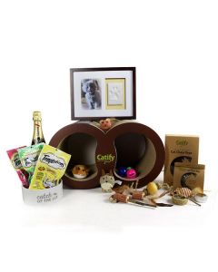 A Kitty’s Paradise Gift Set With Champagne