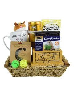 The “Crazy Cat Lady” Gift Basket